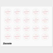 Moderne Allerkerstmis Rode Witte Envelope Zegel (Vel)