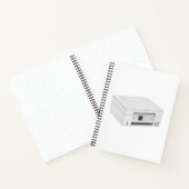 Moderne alles-in-één inkjetkleurenprinter notitieboek (Binnen)