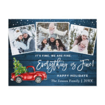 Moderne Alles is fijn kerstfeest 3 foto