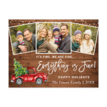 Moderne Alles is fijn kerstfeest 3 foto