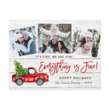 Moderne Alles is fijn kerstfeest 3 foto