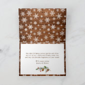 Moderne Alles is fijn kerstfeest 3 foto Feestdagen Kaart (Binnen)