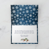 Moderne Alles is fijn kerstfeest 3 foto Feestdagen Kaart (Binnen)