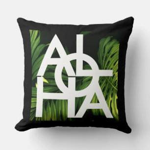 Moderne Aloha Palm Hawaï Eiland Sfeer Kussen