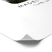 Moderne alternatieve poster voor afstudeergastenbo (Hoek)