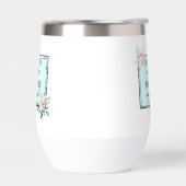 Moderne 'Altijd mijn zus' Quote Waterfles (Links)