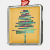 Moderne ambachtelijke kerstboom metalen ornament (Links)