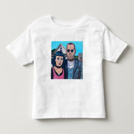 Moderne Amerikaanse gotische kunst - geïnspireerd Kinder Shirts