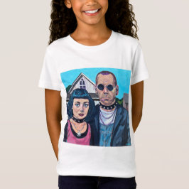 Moderne Amerikaanse gotische kunst - geïnspireerd T-shirt
