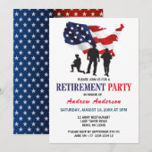 Moderne Amerikaanse partij voor patriottisch pensi Kaart (Voorkant / Achterkant)