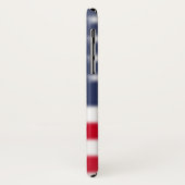 Moderne Amerikaanse vlag en vingers Case-Mate iPhone Case (Achterkant/links)