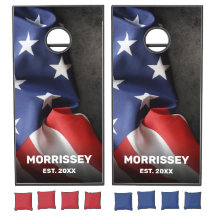 Moderne Amerikaanse vlag op maat