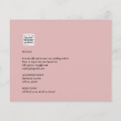 Moderne  Ampersand Typografie Weddenschap QR (Achterkant)