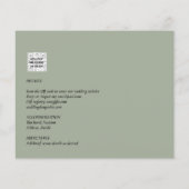 Moderne  Ampersand Typografie Weddenschap QR Flyer (Achterkant)
