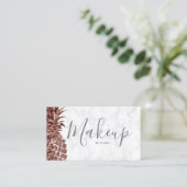 Moderne anananasappelvormer van  roos visitekaartje (Staand voorkant)