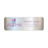 Moderne ananas, Aloha ‚Silver Etiket (Voorkant)