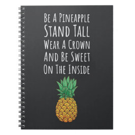 Moderne Ananas Cadeaus Tropische Elegante Fruit Notitieboek