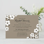 Moderne anemoon | Vrijgezellenfeest Kaart (Staand voorkant)