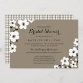 Moderne anemoon | Vrijgezellenfeest Kaart (Voorkant / Achterkant)