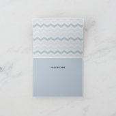 Moderne anker bedankkaart (Binnen)