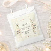 Moderne Annaprashan eerste rijst ceremonie Bedankzakje (Geknipt)