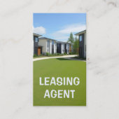 Moderne appartementen Leasing Agent Visitekaartje (Voorkant)