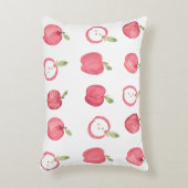 Moderne Apple Watercolor Design accentkussen Accent Kussen (Voorkant(Verticaal))