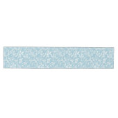 Moderne Aqua Bloem Tafel Runner Medium Tafelloper (Horizontaal)