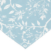 Moderne Aqua Floral Medium Tafelloper (Hoek)