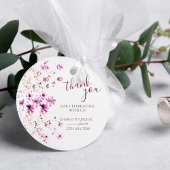 Moderne Aquarel Bedankt Bruids Bruiloft Sticker