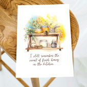 Moderne Aquarel Honingpotten Moederdag Kunst Kaart