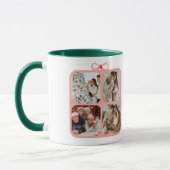 Moderne Aquarel Kerst Mok (Links)