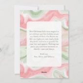 Moderne aquarel vakantiefoto kaart (Achterkant)