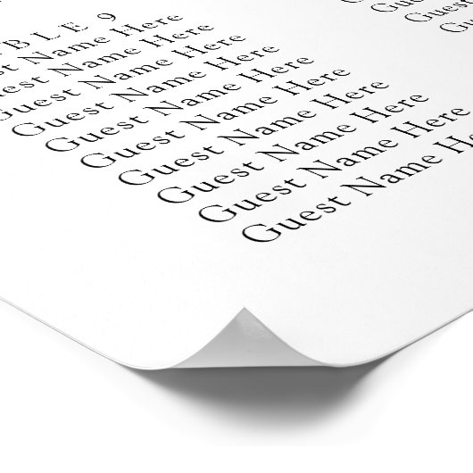 Moderne aquarel Zitplaatsen op het strand Poster (Hoek)