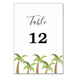 Moderne Aquarel Zomerstrand Kaart