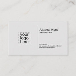 Moderne Arabische en Engelse Visitekaartjes