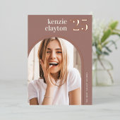 Moderne Arch | Aankondiging Afstuderen Folie (Staand Voorkant)