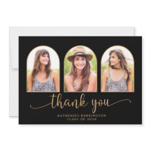 Moderne Arch Black Gold 3 Foto Afstuderen