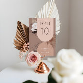 Moderne Arch Bohemian Chic Boho Waterverf Florals Kaart