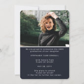 Moderne Arch Foto 2 Aankondiging van Afstuderen in (Achterkant)