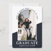 Moderne Arch Foto 2 Aankondiging van Afstuderen in (Voorkant)