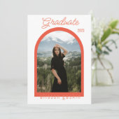 Moderne Arch Foto afstudeerder aankondiging 2023 r (Staand voorkant)