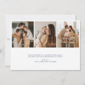 Moderne Arch Hanukkah Foto Vakantiekaart Kaart (Achterkant)