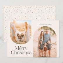 Moderne Arch Lijst Collage Minimalist Photo Holida