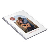 Moderne Arch Lijst Custom Photo Journal - Rood Notitieboek (Rechterzijde)