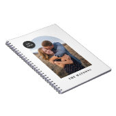 Moderne Arch Lijst Custom Photo Journal - zwart Notitieboek (Rechterzijde)