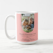 Moderne Arch Lijst Foto Vaderdag | Koraal Koffiemok (Links)