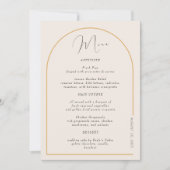 Moderne Arch met echte Folie Kaart (Voorkant)