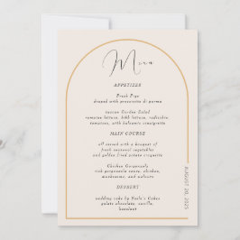 Moderne Arch met echte Folie Kaart