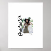 Moderne Arch Photo Afstuderen Guest Signature Poster (Voorkant)